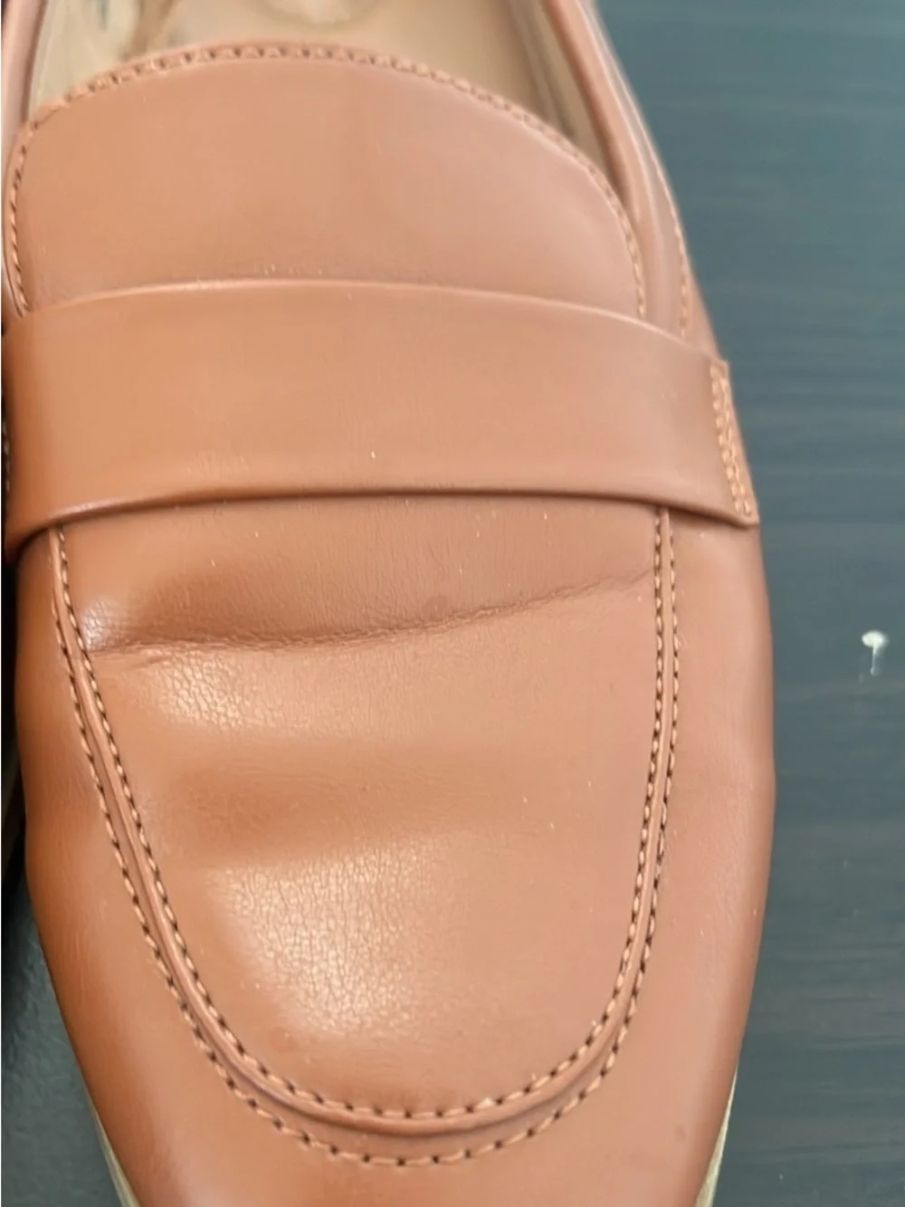 Old Navy Women's Tan Penny Loafers